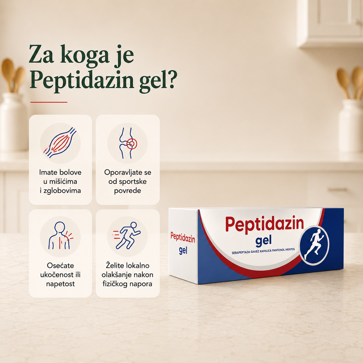 Peptidazin gel 4